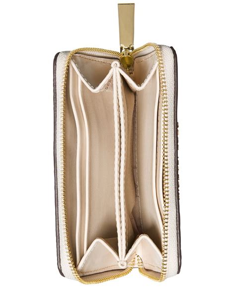 michael michael kors jet set small zip around card case|Michael Michael Kors Jet Set Small Zip Around Card Case .